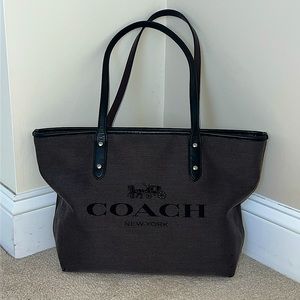 Coach Brown Tote Bag